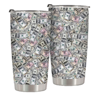 Money 20 Oz Travel Tumbler Great for Graduation Party,Cocktail Party,Party As a gift for Accountant,Financial Advisor,Chief Financial Officer for Encouraging Success,Recognizing Achievements 