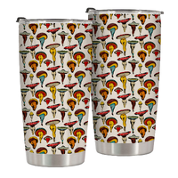 Mushroom Stainless Steel Insulated Tumblers 20 Oz - Sexy Mushroom Tumbler - Women Gifts - Birthday Gifts