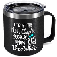 Funny Motivational Quotes Wine Mug - 12 Oz Stainless Steel Insulated Coffee Mug - Inspirational Gifts- Birthday Gifts for Women, Men (Black)