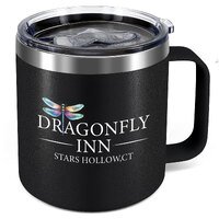 Dragonfly Inn Gilmore Girls Mug,Gilmore Girls Merchandise,12 Oz Stainless Steel Insulated Coffee Mug,Gifts for Friend,Women