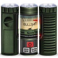 Sarcastic Bullshit Detector Tumbler,Funny Cuss Word Tumblers,20 OZ Insulated Vacuum Skinny Tumbler,Gifts for Brother,Friend,Women,Men,Boy,Boyfriend,1 Pcs