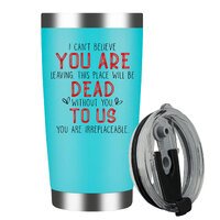 You Are Dead To Us Stainless Steel Insulated Tumbler With Lid 20oz , Travel Coffee Mug , Novelty Gifts
