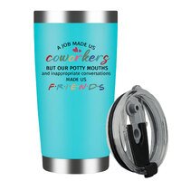 A Job Made Us Stainless Steel Insulated Tumbler With Lid 20oz , Travel Coffee Mug , Novelty Gifts