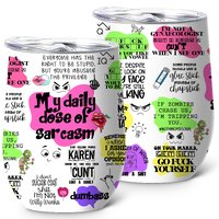 Funny Tumbler,Sarcastic Gifts-12 Oz Stainless Steel Insulated Tumbler, Gifts for Children,Child,Women,Men,Boy,Girls 