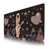 Cute Mouse Pads,Mouse Pads For Desk For Women,Funny XL Gaming Mouse Pad for Desk,Large Computer Keyboard Offic Desk Mat Mouse Pad,Waterproof Desk Pad, 900X400 mm