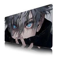 Anime Mouse Pad,Funny XL Gaming Mousepad with Stitched Edges,Large Computer Keyboard Offic Desk Mat Mouse Pad,Waterproof Desk Pad, 900X400 MM
