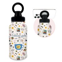 Gilmore Girls Water Bottle,Gilmore Girls Tumbler,20 Oz Magnetic Insulated Stainless Steel Water Bottle Tumbler,Leak Spill Proof Water Bottles