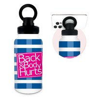 Back and Body Hurts Tumbler,Funny Tumbler,20 Oz Magnetic Insulated Stainless Steel Water Bottle Tumbler,Leak Spill Proof Water Bottles