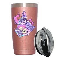 Stainless Steel Insulated Tumbler With Lid - Dont Open Poison - Halloween Gifts - 20oz Coffee Mug,Novelty Gifts