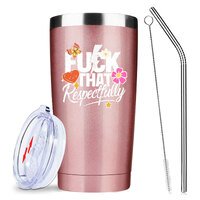 Funny Tumblers for Woman, Unique Tumbler,20 OZ  Stainless Steel Insulated Tumbler,Travel Coffee Mugs Water Bottle Birthday Party Gifts
